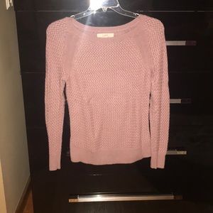 Lightweight pink sweater